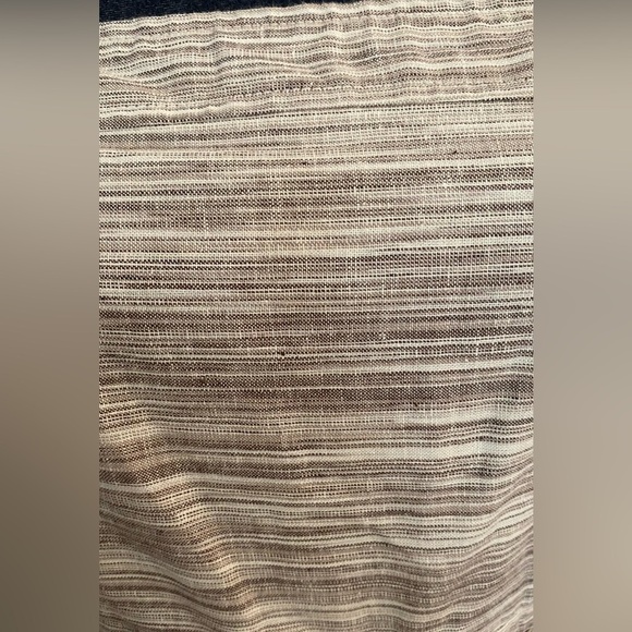 Banana Republic Linen Blend Strapless Dress with Pockets Taupe Size 4 - Picture 11 of 11